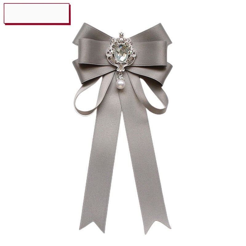 Papion pentru vânzări directe pentru femei, îmbrăcăminte de afaceri cu panglică, accesorii, cămașă mică, proaspătă și flexibilă, guler în stil japonez, floare