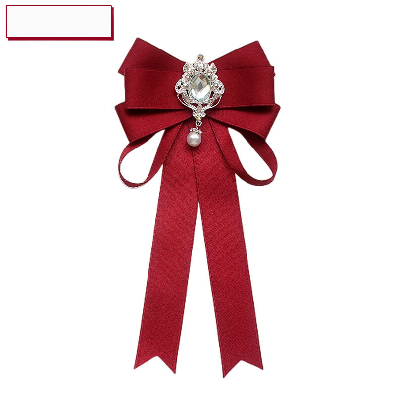 Papion pentru vânzări directe pentru femei, îmbrăcăminte de afaceri cu panglică, accesorii, cămașă mică, proaspătă și flexibilă, guler în stil japonez, floare