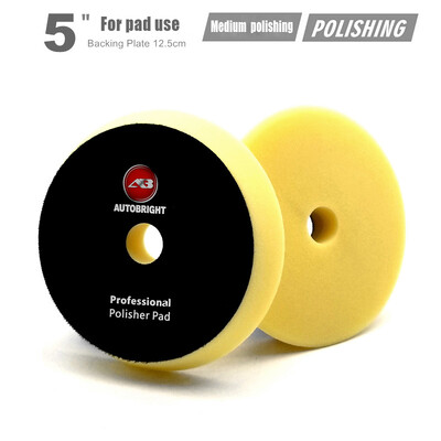AUTOBRIGHT 5 "6" 7 "Disc de lustruit pentru mașină Profession Pad Slefuit Burete pentru mașină Detaliere rapidă Spălare Ceară Oglindă Epilare cu ceară Burete curat