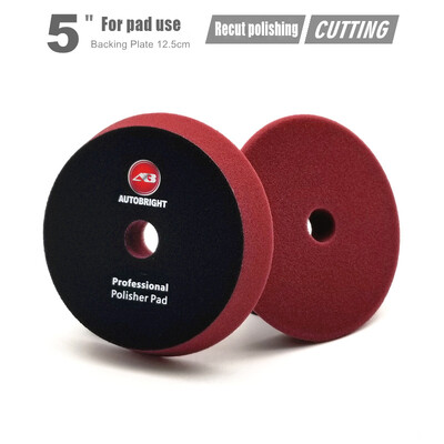 AUTOBRIGHT 5 "6" 7 "Disc de lustruit pentru mașină Profession Pad Slefuit Burete pentru mașină Detaliere rapidă Spălare Ceară Oglindă Epilare cu ceară Burete curat