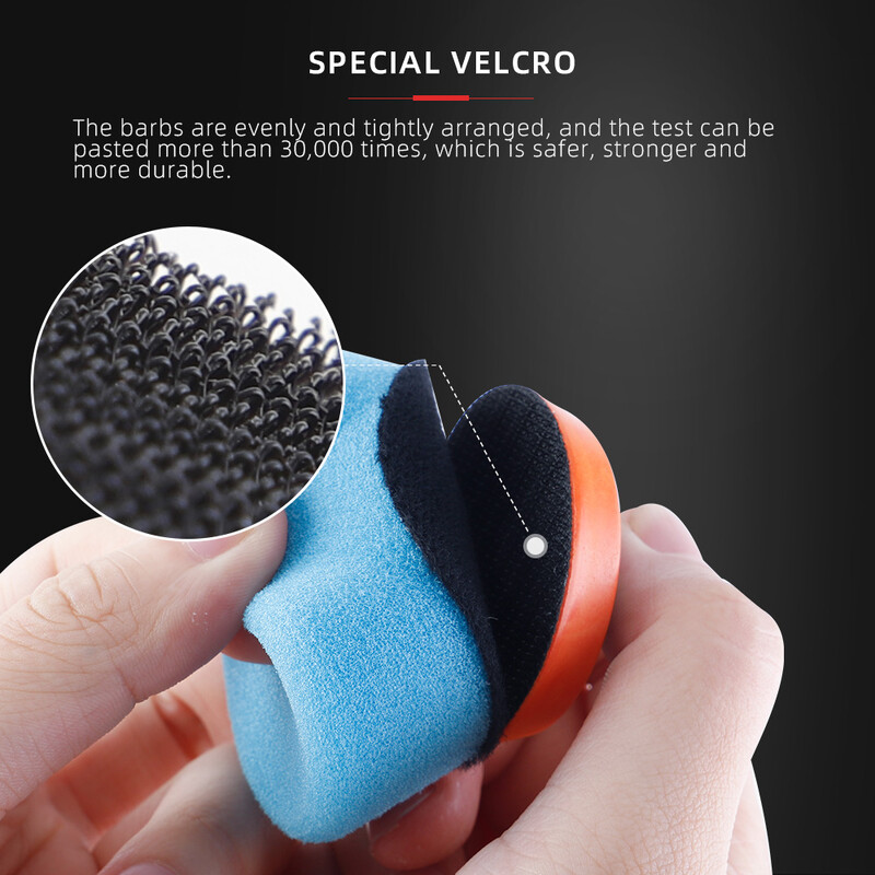 SPTA 1"2"3" Placă de suport cu cârlig și buclă 5/16"-24 Filet DA Slefuitor/lustruit orbital aleatoriu