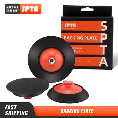 SPTA 5" 125mm 6" 150mm M14 5/8-16 Placă de suport cu filet Bucla cu cârlig Pad de lustruit pentru lustruire auto Disc profesional pentru polizor rotativ