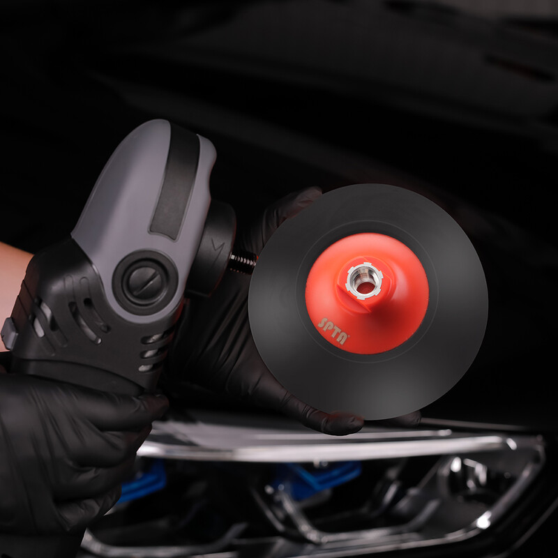 SPTA 5" 125mm 6" 150mm M14 5/8-16 Placă de suport cu filet Bucla cu cârlig Pad de lustruit pentru lustruire auto Disc profesional pentru polizor rotativ