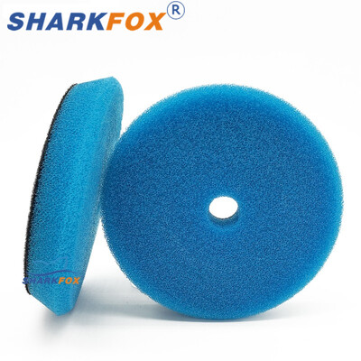 Sharkfox 5 buc 3"(80mm)/5"(125mm)/6"(150mm) Tampoane de lustruit pentru lustruire auto Burete în formă de T pentru polizorul tampon auto DA/RO/GA