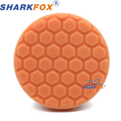 Sharkfox tampon de lustruit pentru mașină, produs profesional de lustruit pentru mașină, 5 inch, tampon de lustruit cu burete pentru mașină, pentru lustruit auto