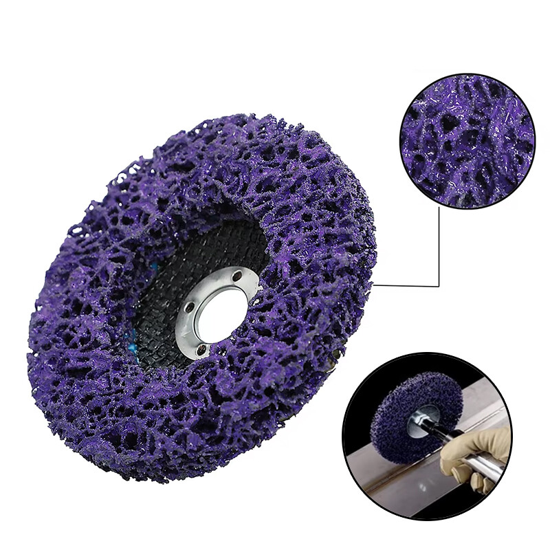 100/115/125mm Roată pentru îndepărtarea ruginei și lustruire Accesorii pentru polizor unghiular Vopsea Discuri pentru îndepărtarea ruginii și șlefuire Roată de lustruit