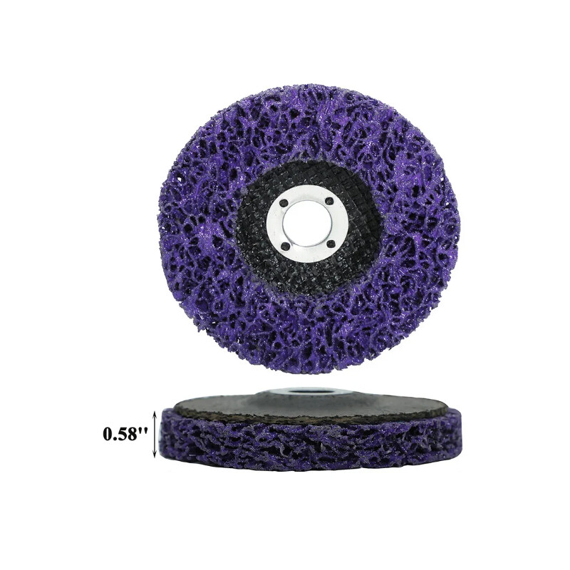 100/115/125mm Roată pentru îndepărtarea ruginei și lustruire Accesorii pentru polizor unghiular Vopsea Discuri pentru îndepărtarea ruginii și șlefuire Roată de lustruit