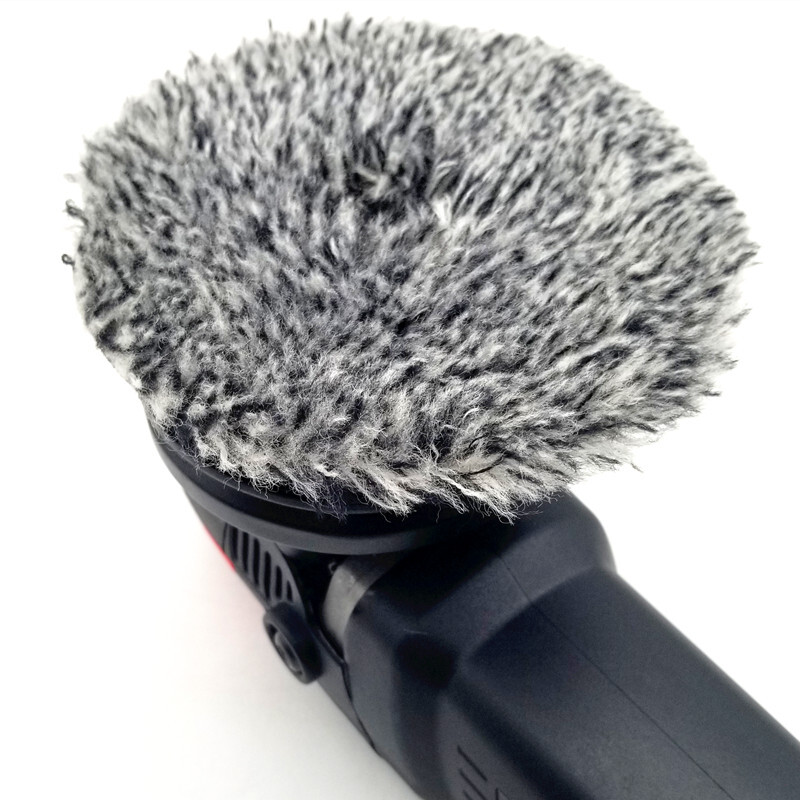 Mașină AUTOBRIGHT DA 5" Tampă de lustruit din lână Accesorii pentru spălarea mașinii Tavă de detaliu Dispozitive de curățare Detaliere automată pentru șlefuitor de mașini