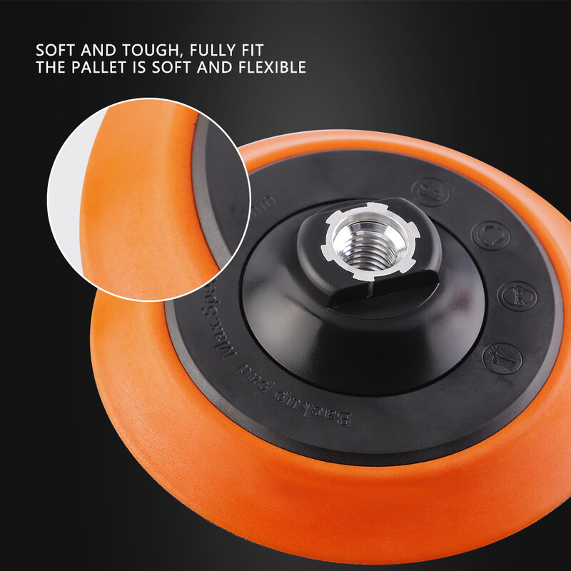 (Vânzare unică) SPTA M14 5"/6" Placă de susținere Suport dublă acțiune pentru lustruire mașină tampon tampon profesional