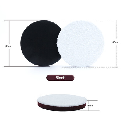 DETAILNE 3/5/6 tolline mikrokiust poleerimislapp Lõikamine poleerimispadjad Vahapuhvrite eemaldamine DA/RO autopoleerimismasinale