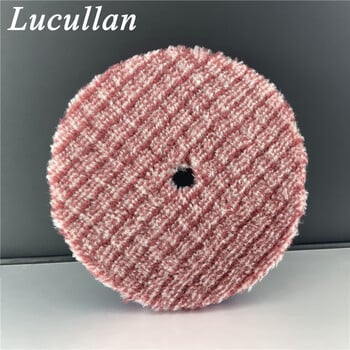 Lucullan Premium Super Soft 5\'\' Λεπτομέρειες στην πλευρά των μαλλιών Σφουγγάρι DA Στιλβωτό Χρήση μαλλιού κοπής