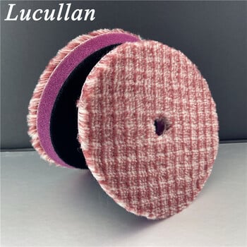 Lucullan Premium Super Soft 5\'\' Λεπτομέρειες στην πλευρά των μαλλιών Σφουγγάρι DA Στιλβωτό Χρήση μαλλιού κοπής