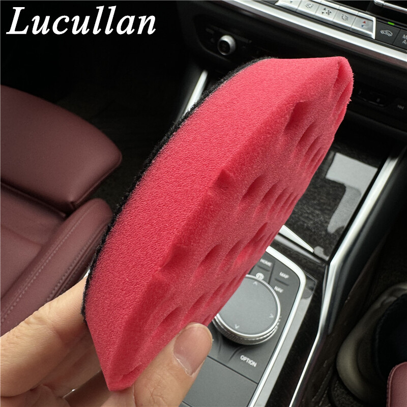 Lucullani 5-tolline seljalõike poleerimispadi sisaldab vahttaskuid, mis vabanevad järk-järgult, vähendavad imendumist ja kuumust