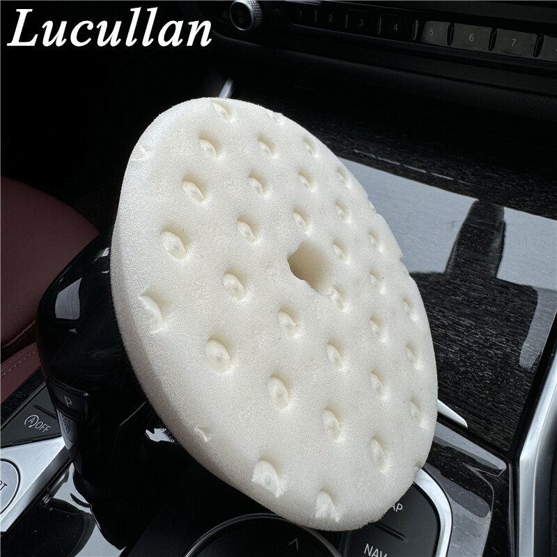 Lucullani 5-tolline seljalõike poleerimispadi sisaldab vahttaskuid, mis vabanevad järk-järgult, vähendavad imendumist ja kuumust