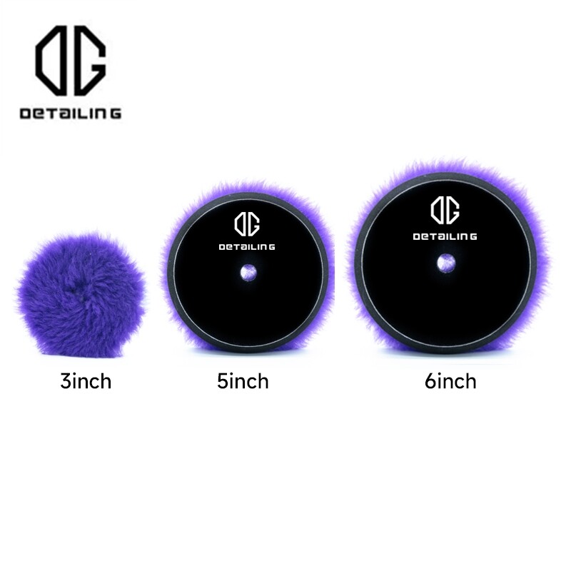 INFORMACIJA 5"/6" vilnos poliravimo diskas automobilių vaškavimas poliravimo padas Automobilių dažų priežiūra poliravimo trinkelės Automobilių plovimo priedai