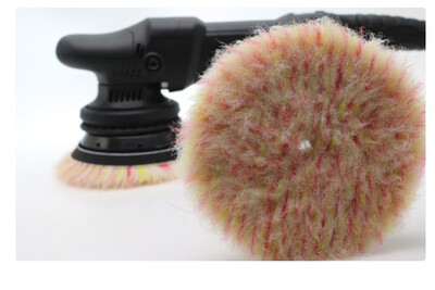 DUOMENYS 3 colių (80 mm)/5 colių (130 mm)/6 colių (155 mm) vilnos didelio tankio ėriukų poliravimo padas, skirtas automobilių poliruokliui, vaškavimas, poliravimas, poliravimas