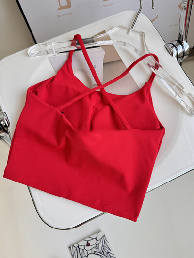 Sutien sport pentru femei Sutien de yoga sexy cu susținere ridicată Lenjerie sportivă cu impact Alergare Uscare rapidă Tank Top Fitness Gym Bralette căptușită