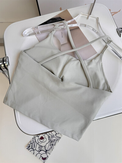 Sutien sport pentru femei Sutien de yoga sexy cu susținere ridicată Lenjerie sportivă cu impact Alergare Uscare rapidă Tank Top Fitness Gym Bralette căptușită