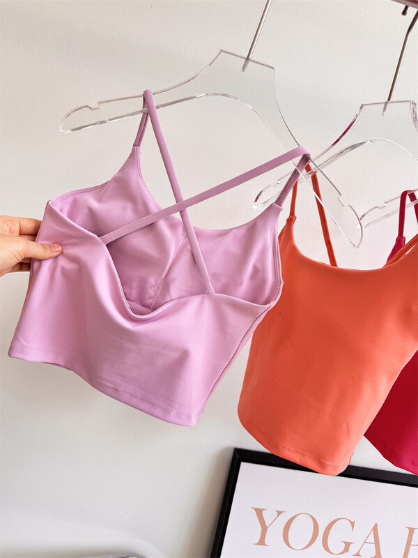 Sutien sport pentru femei Sutien de yoga sexy cu susținere ridicată Lenjerie sportivă cu impact Alergare Uscare rapidă Tank Top Fitness Gym Bralette căptușită