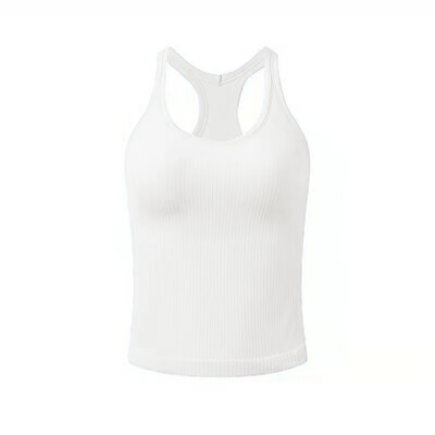 Maiuri cu paragate pentru femei, cu captuseală interioară, cu spatele crop, maiuri de antrenament pentru sală, yoga, fitness