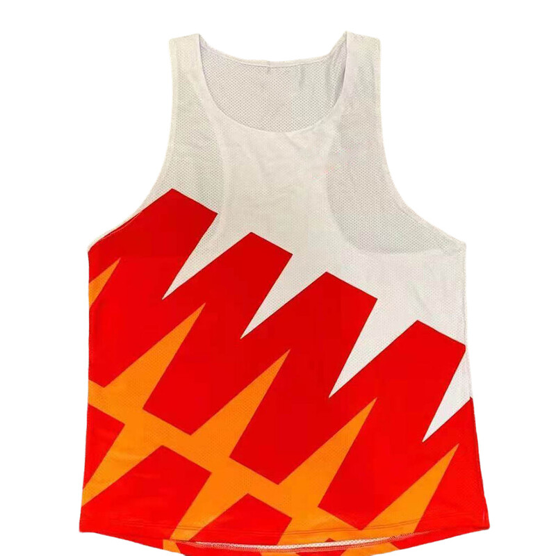 Vestă de alergare Atletism Tank Top Runnning Speed Cămașă de fitness Fără mâneci Îmbrăcăminte pentru bărbați Atlet Track Field Singlet Personalizare