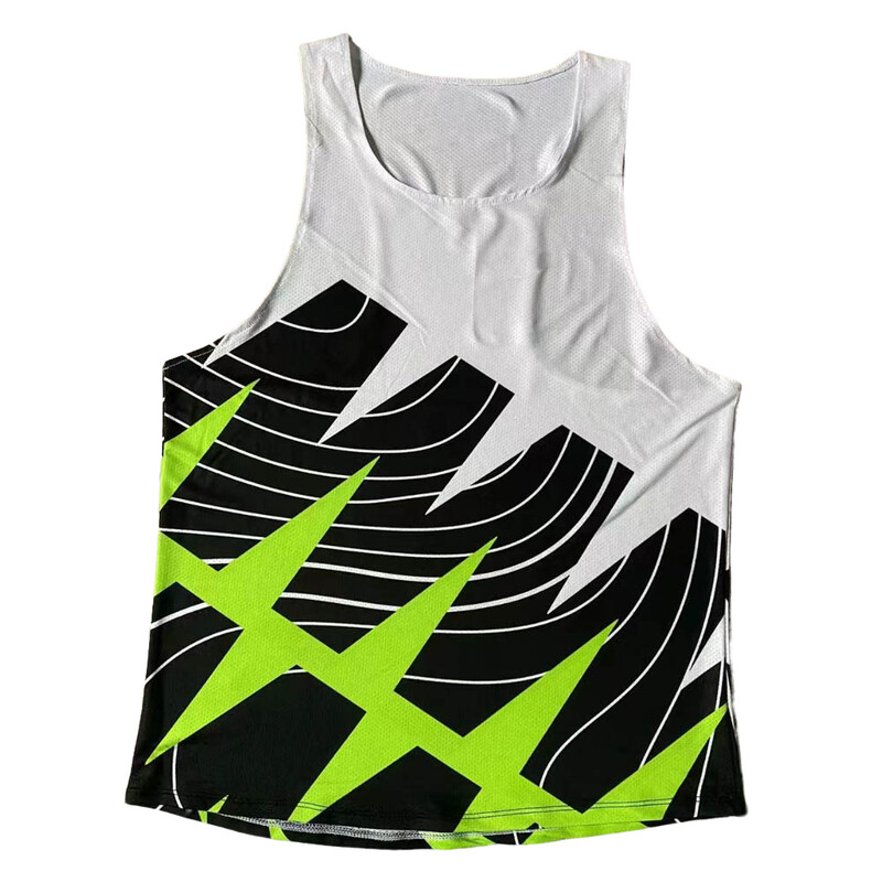 Vestă de alergare Atletism Tank Top Runnning Speed Cămașă de fitness Fără mâneci Îmbrăcăminte pentru bărbați Atlet Track Field Singlet Personalizare