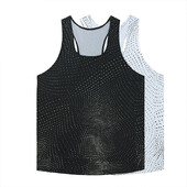 Pieaugušie vīrieši Sieviešu skriešanas krekli pieguļoši sporta zāle Tank Top Fitnesa T-krekli Bez piedurknēm Sporta Vingrinājumi Basketbola Maratona Veste A1