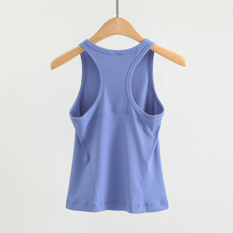 Dupe, maiou cu spate cu spatele curse, până la talie, pentru femei, moale, elastic în patru direcții, cămăși de yoga, de vară, respirabil