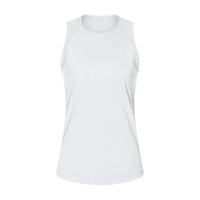 Lungimea șoldului Sculpt Tank Top, care elimină transpirația, cu croiala clasică, cămăși fără mâneci, plasă elastică în patru direcții, vestă ușoară pentru alergare Îmbrăcăminte de gimnastică
