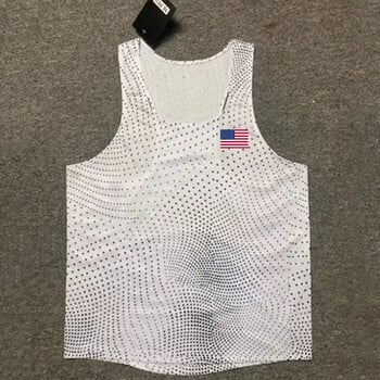 Athletics Tank Top Πουκάμισο γυμναστικής ταχύτητας για τρέξιμο Αμάνικο Ανδρικά ρούχα Αθλητικό στίβο Γιλέκο μονό τρεξίματος