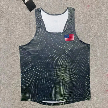 Athletics Tank Top Πουκάμισο γυμναστικής ταχύτητας για τρέξιμο Αμάνικο Ανδρικά ρούχα Αθλητικό στίβο Γιλέκο μονό τρεξίματος