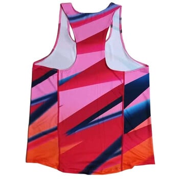 Athletics Tank Top Αθλητικά Ενδύματα για τρέξιμο Πουκάμισο γυμναστικής Ανδρικά ρούχα Αμάνικο γιλέκο τρεξίματος Μονό στίβου