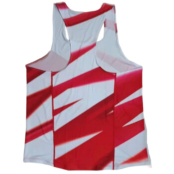 Athletics Tank Top Αθλητικά Ενδύματα για τρέξιμο Πουκάμισο γυμναστικής Ανδρικά ρούχα Αμάνικο γιλέκο τρεξίματος Μονό στίβου