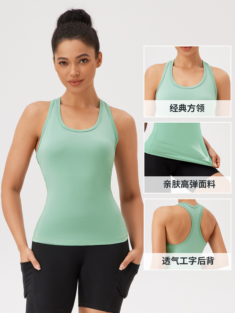 Vestă de yoga pentru femei, cămașă sport fără mâneci, pentru antrenament de fitness, îmbrăcăminte sportivă, alergare în aer liber, maiuri sport pentru alergare, haine de fitness