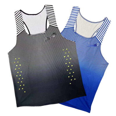 Bărbați Running Marathon Singles Fără mâneci Îmbrăcăminte de gimnastică Bărbați fără mâneci Tank Top Vest pentru bărbați Running Vest Personalizare