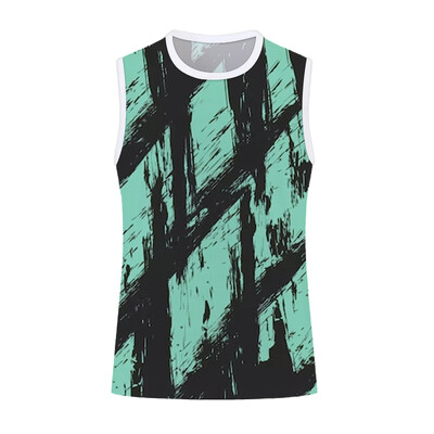 Tricou fără mâneci cu imprimeu Camo pentru bărbați, respirabil, cu uscare rapidă, îmbrăcăminte de fitness, haine de antrenament pentru alergare în aer liber