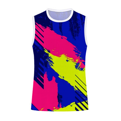 Tricou fără mâneci cu imprimeu Camo pentru bărbați, respirabil, cu uscare rapidă, îmbrăcăminte de fitness, haine de antrenament pentru alergare în aer liber