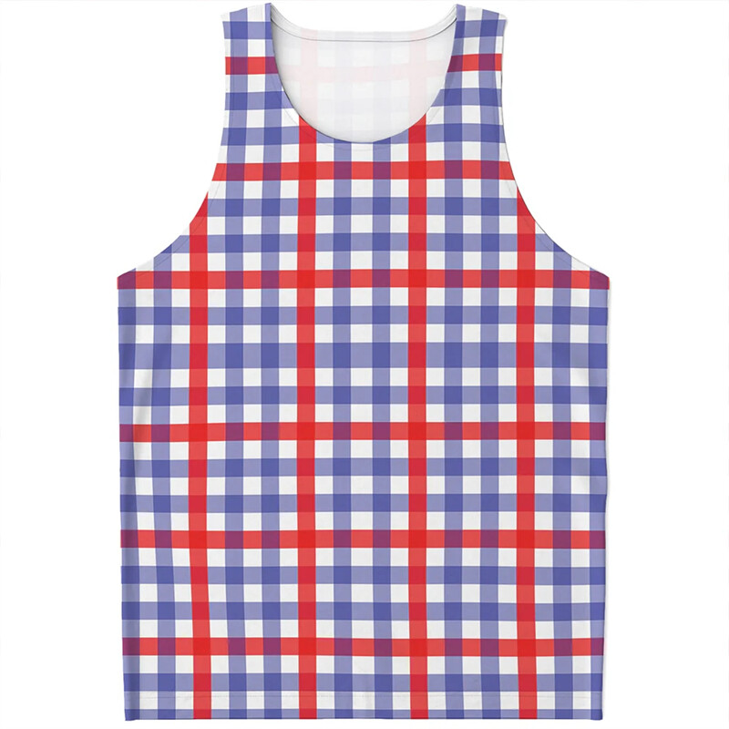 Designer de modă pentru bărbați, model Harajuku, cu imprimare cu dungi, maiuu de vară, fără mâneci, sub talie, maiuuri de fitness, de sport, 6XL