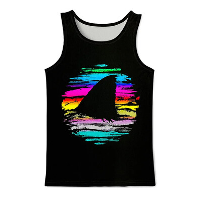 Graffiti PatternTank Top Topuri de sport cu imprimare 3D pentru bărbați Îmbrăcăminte stradală de vară Vestă de baschet Tricou fără mâneci cu uscare rapidă Îmbrăcăminte pentru bărbați