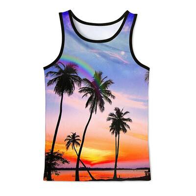 Graffiti PatternTank Top Topuri de sport cu imprimare 3D pentru bărbați Îmbrăcăminte stradală de vară Vestă de baschet Tricou fără mâneci cu uscare rapidă Îmbrăcăminte pentru bărbați