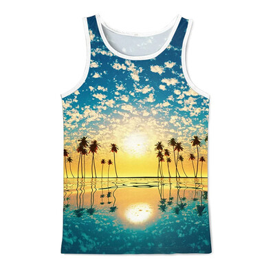 Graffiti PatternTank Top Topuri de sport cu imprimare 3D pentru bărbați Îmbrăcăminte stradală de vară Vestă de baschet Tricou fără mâneci cu uscare rapidă Îmbrăcăminte pentru bărbați