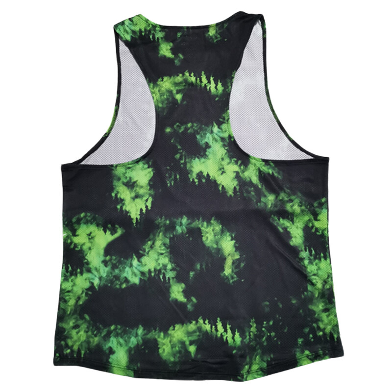 Vīriešu sporta vieglatlētikas vienvietīgs vīriešu apģērbs, skriešanas ātruma fitnesa krekls, puiši bez piedurknēm, skriešanas vestes pielāgošana