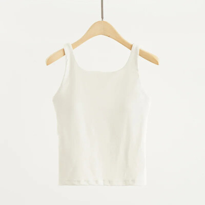 Cămăși de yoga cu gât în U, fără spate