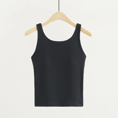 Cămăși de yoga cu gât în U, fără spate