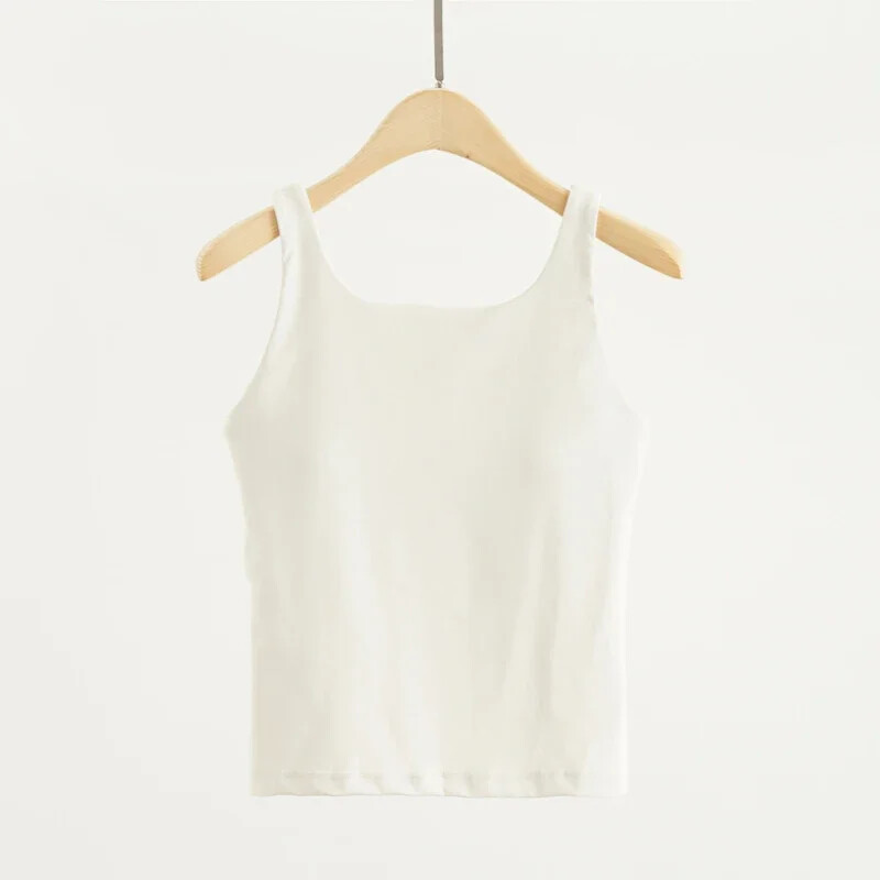 Cămăși de yoga cu gât în U, fără spate