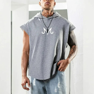 Brzosušeći prsluk za bodybuilding Muška majica bez rukava za teretanu Bodybuilding Anime Zt Ležerni prsluk Ljetna odjeća za vježbanje Pamuk 2099