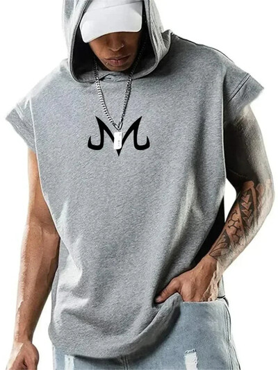 Brzosušeći prsluk za bodybuilding Muška majica bez rukava za teretanu Bodybuilding Anime Zt Ležerni prsluk Ljetna odjeća za vježbanje Pamuk 2099