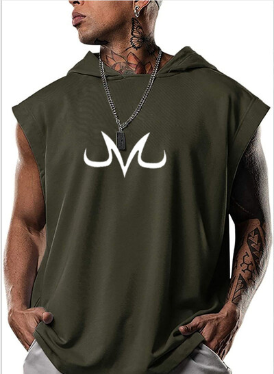 Brzosušeći prsluk za bodybuilding Muška majica bez rukava za teretanu Bodybuilding Anime Zt Ležerni prsluk Ljetna odjeća za vježbanje Pamuk 2099