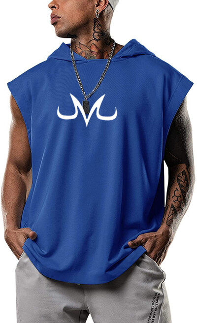 Brzosušeći prsluk za bodybuilding Muška majica bez rukava za teretanu Bodybuilding Anime Zt Ležerni prsluk Ljetna odjeća za vježbanje Pamuk 2099