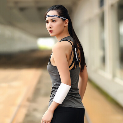 Γυναικείο λεπτό αθλητικό ρεζερβουάρ που στεγνώνει γρήγορα και απορροφά τον ιδρώτα μονόχρωμο Αμάνικα Αθλητικά ρούχα Γιόγκα Αερόμπικ Τρέξιμο για προπόνηση Tank Top